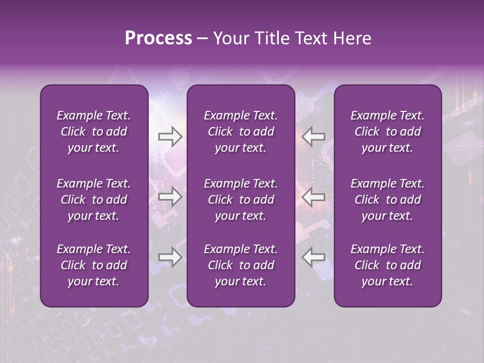 Network Energy Geometric PowerPoint Template