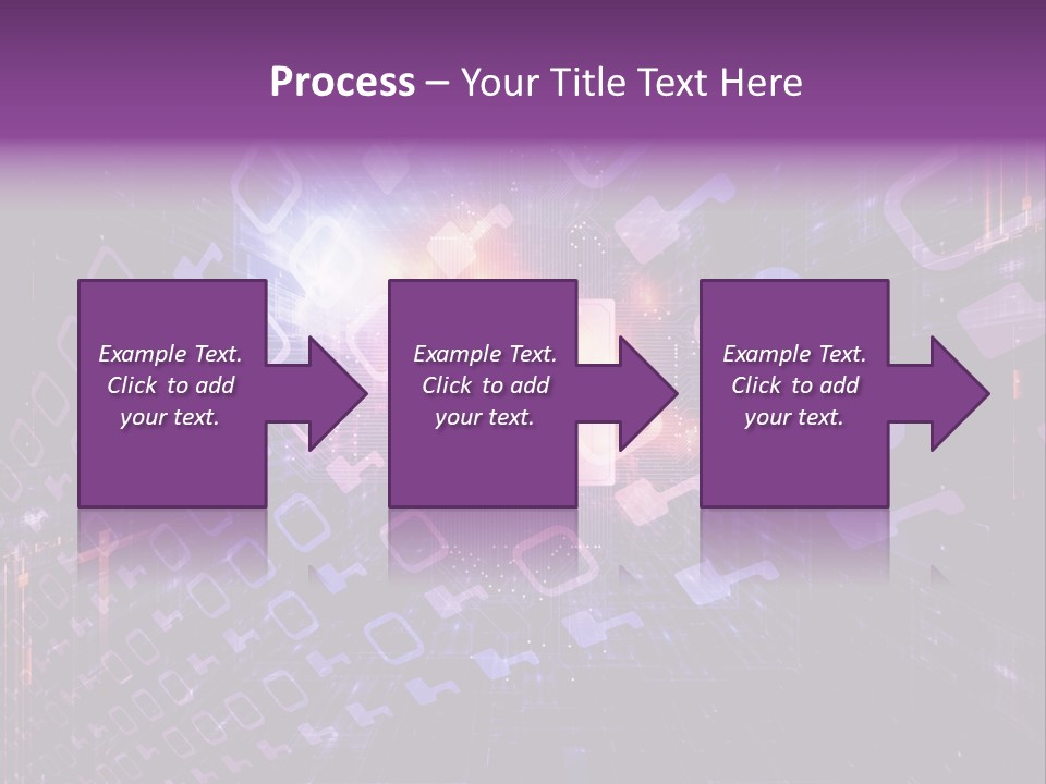 Network Energy Geometric PowerPoint Template