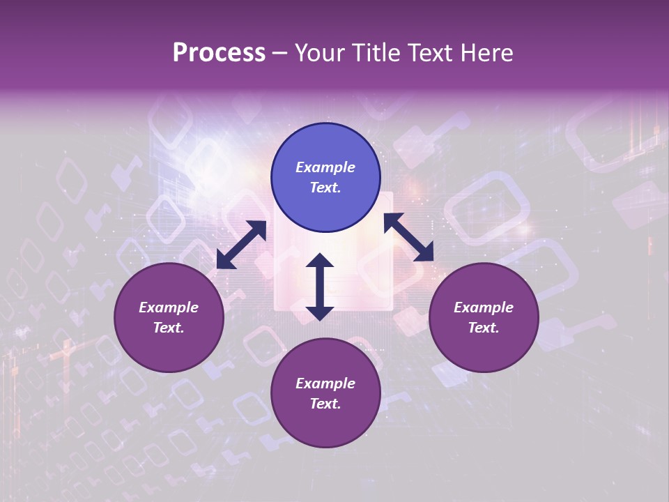Network Energy Geometric PowerPoint Template