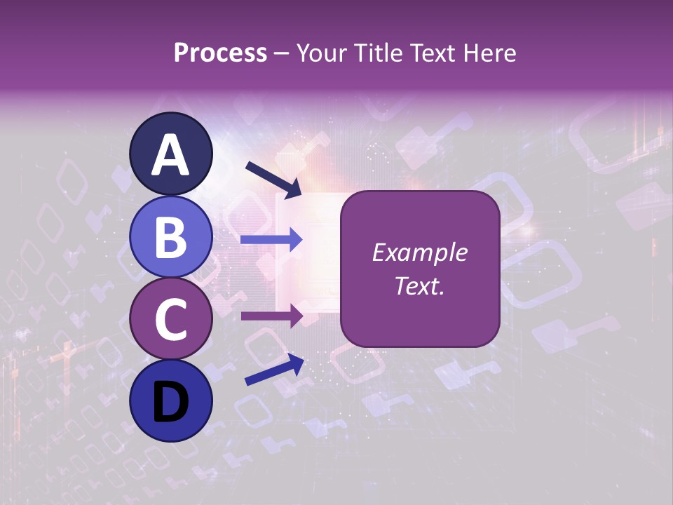 Network Energy Geometric PowerPoint Template