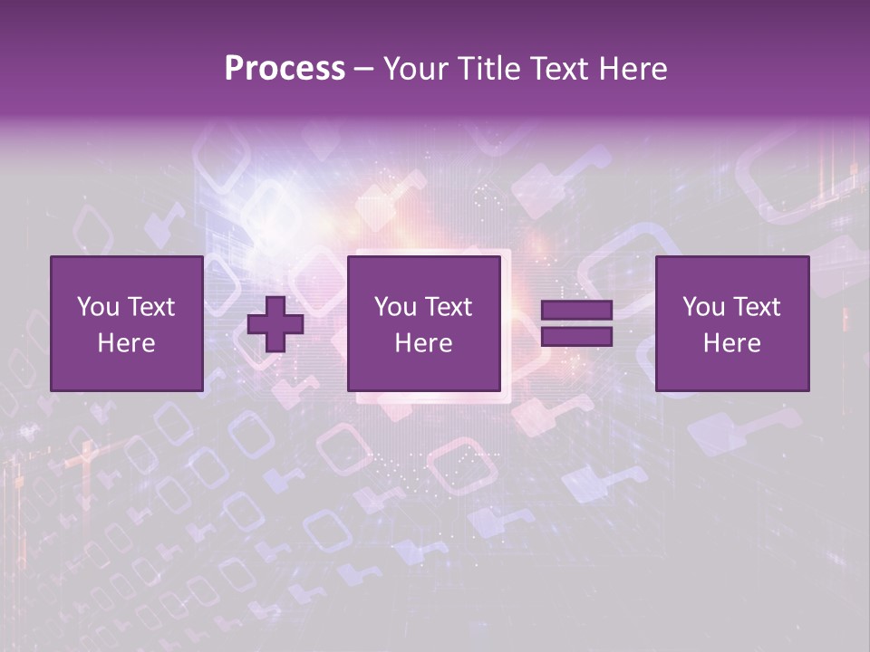 Network Energy Geometric PowerPoint Template