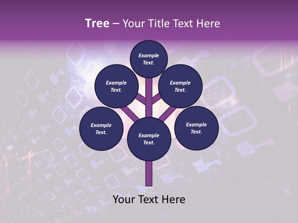 Network Energy Geometric PowerPoint Template