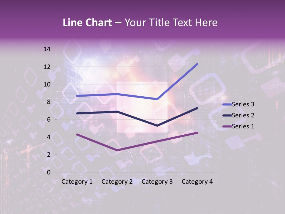 Network Energy Geometric PowerPoint Template