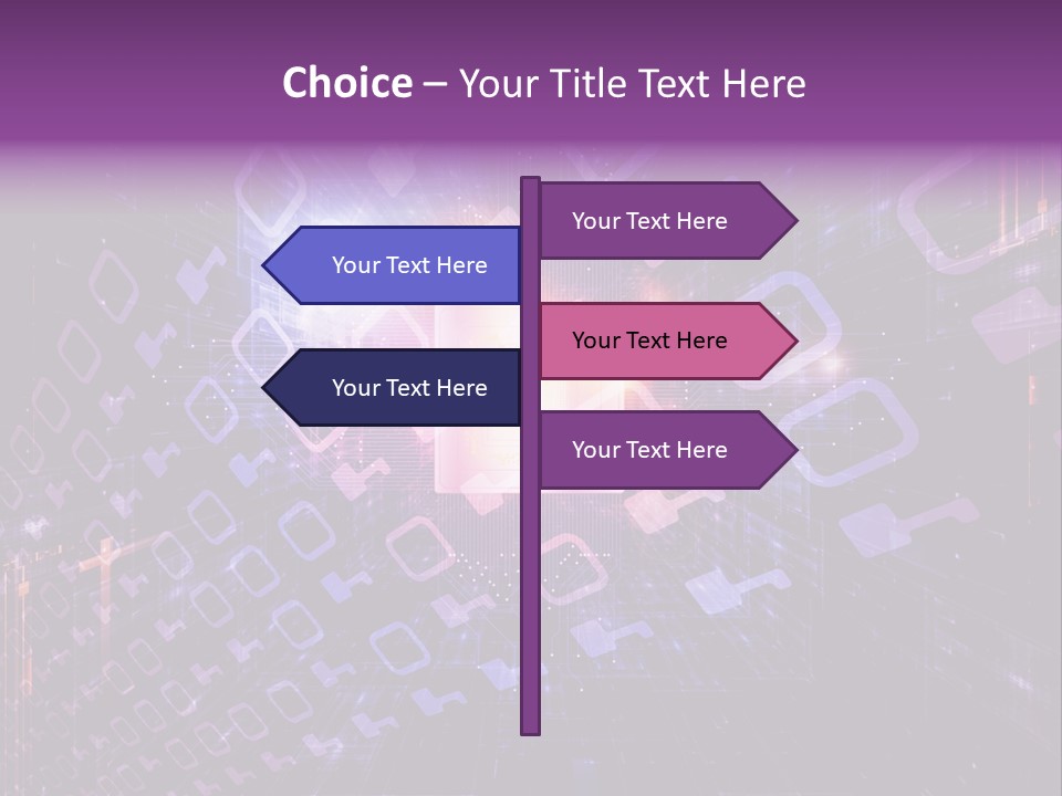 Network Energy Geometric PowerPoint Template