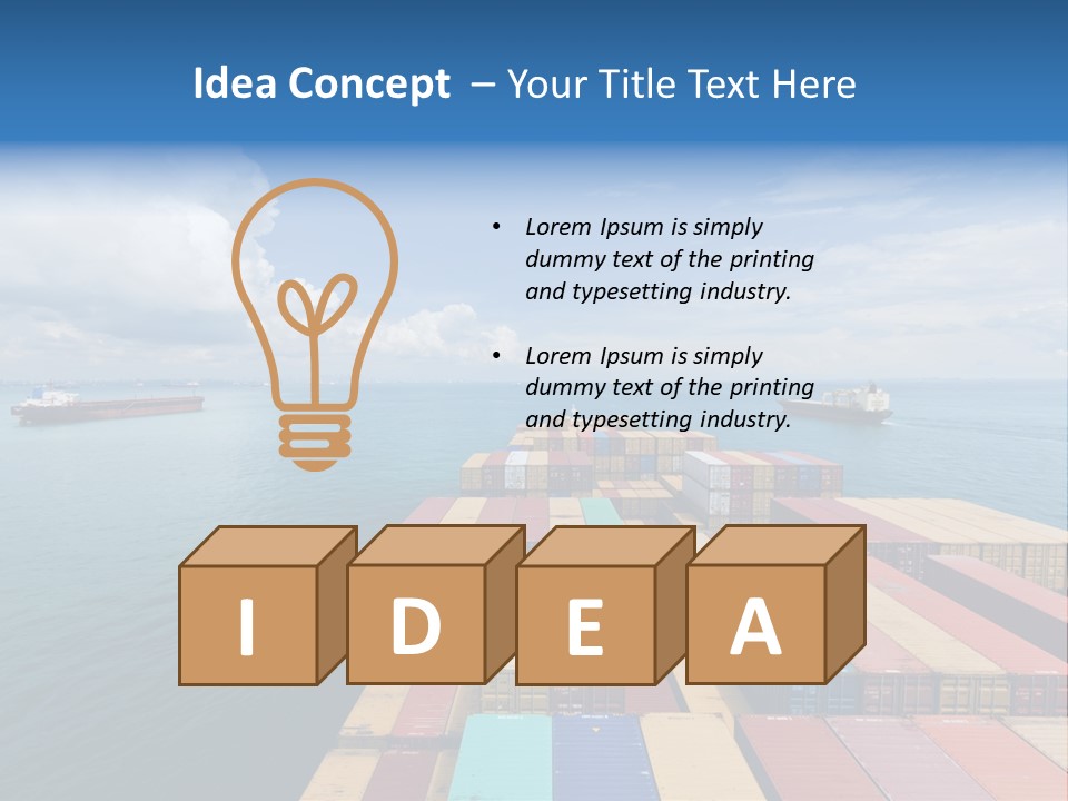 South East Asia Merchant Economy PowerPoint Template