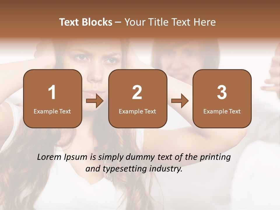 Conflict Argue  PowerPoint Template