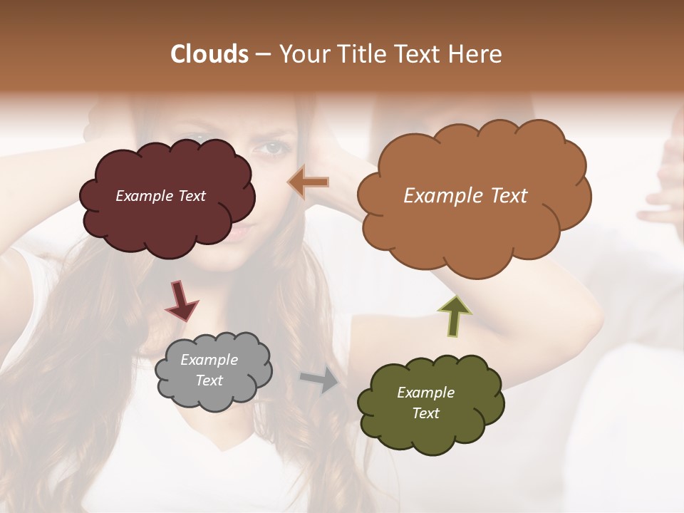 Conflict Argue  PowerPoint Template