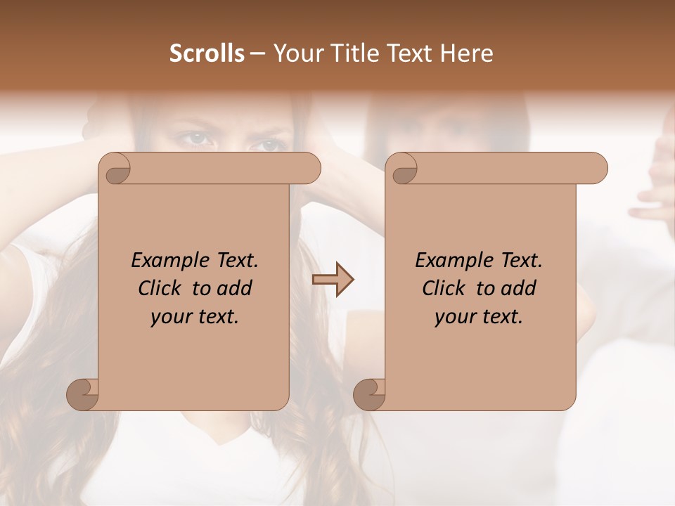 Conflict Argue  PowerPoint Template