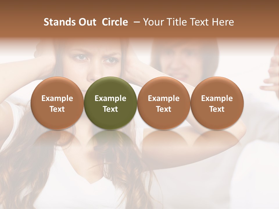 Conflict Argue  PowerPoint Template