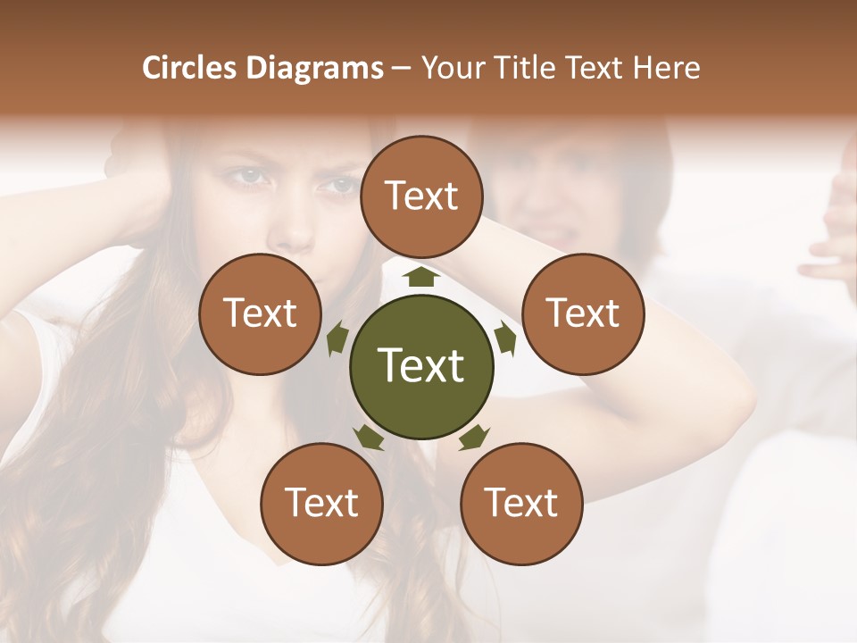 Conflict Argue  PowerPoint Template