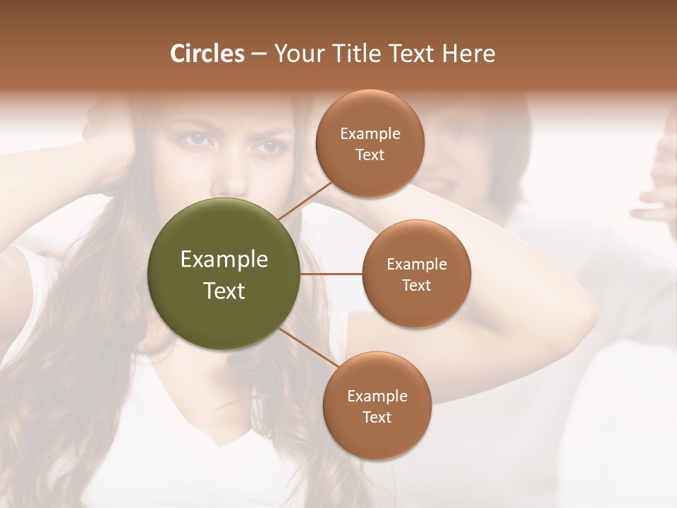Conflict Argue  PowerPoint Template