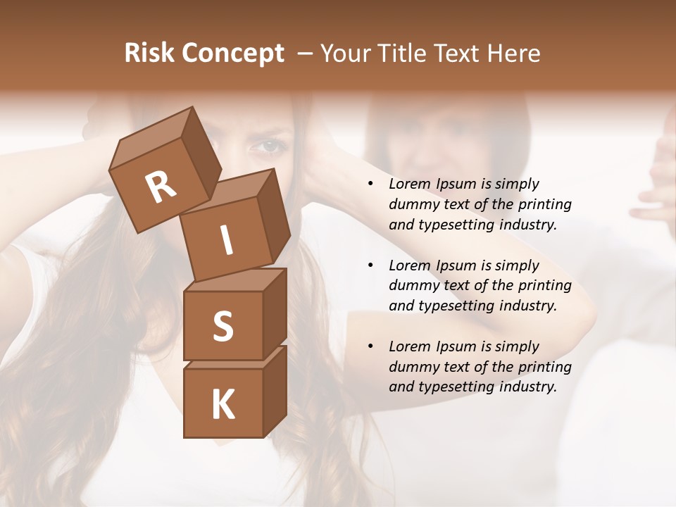 Conflict Argue  PowerPoint Template