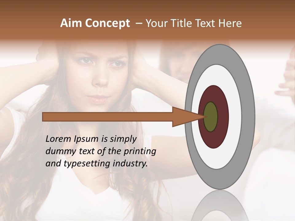 Conflict Argue  PowerPoint Template