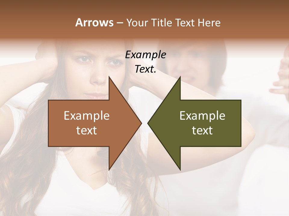 Conflict Argue  PowerPoint Template
