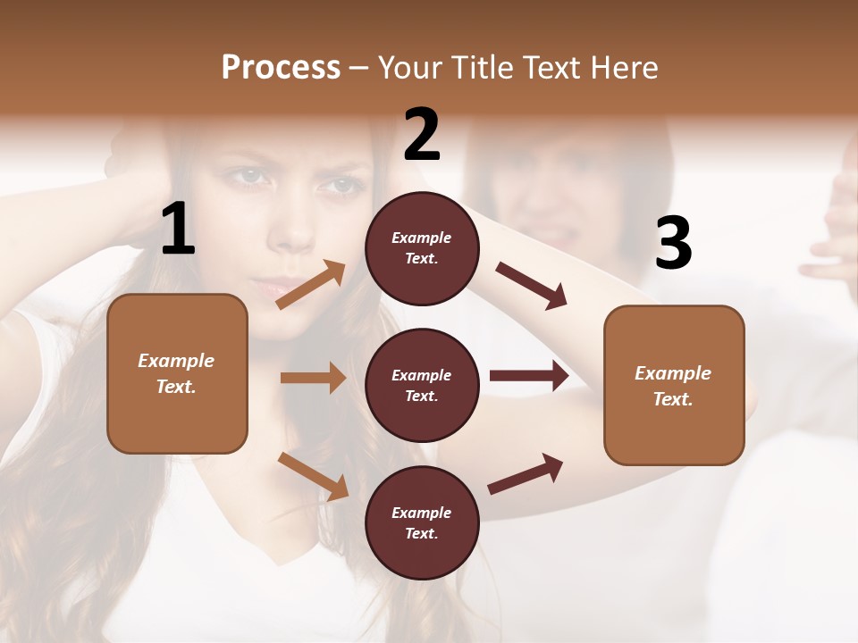 Conflict Argue  PowerPoint Template