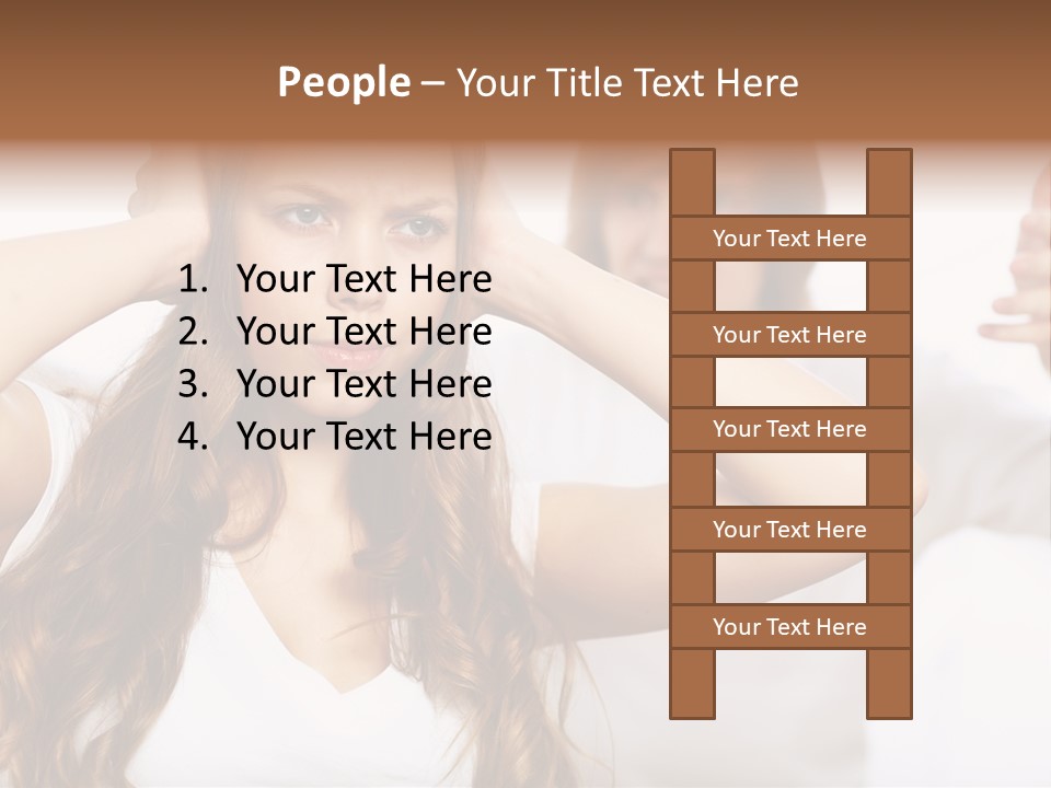 Conflict Argue  PowerPoint Template