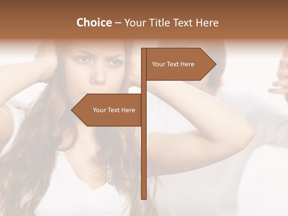 Conflict Argue  PowerPoint Template