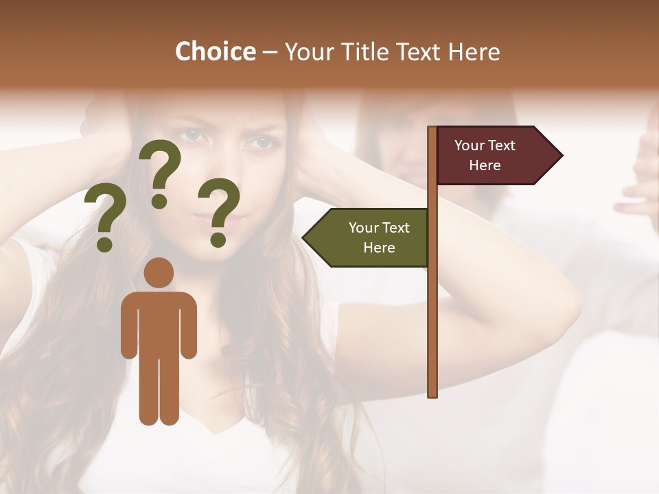 Conflict Argue  PowerPoint Template