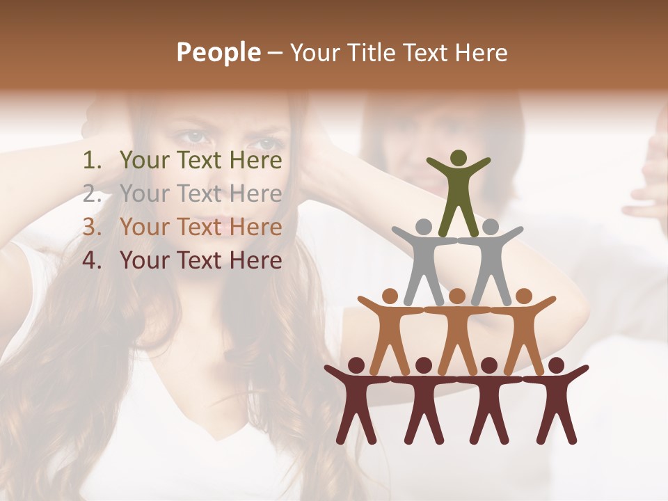 Conflict Argue  PowerPoint Template