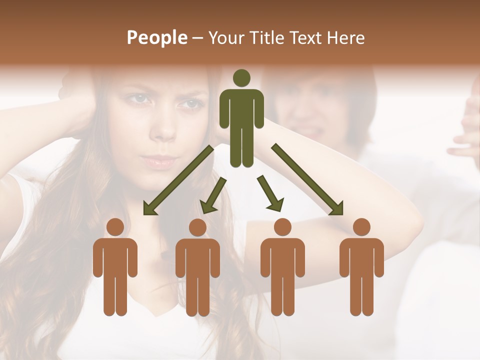 Conflict Argue  PowerPoint Template