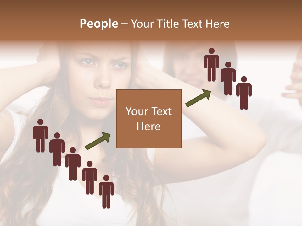 Conflict Argue  PowerPoint Template