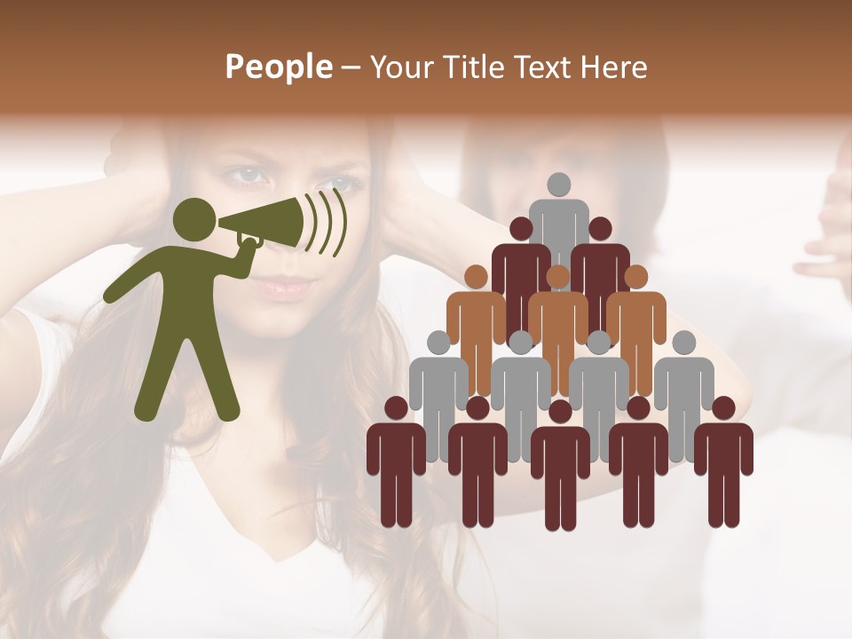 Conflict Argue  PowerPoint Template