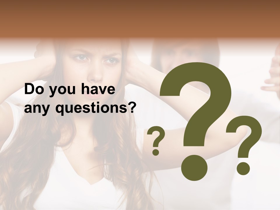 Conflict Argue  PowerPoint Template