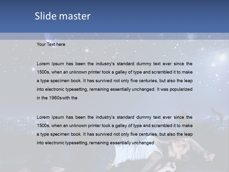 Together Gigantic Dreaming PowerPoint Template