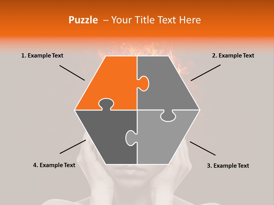 Body Red People PowerPoint Template