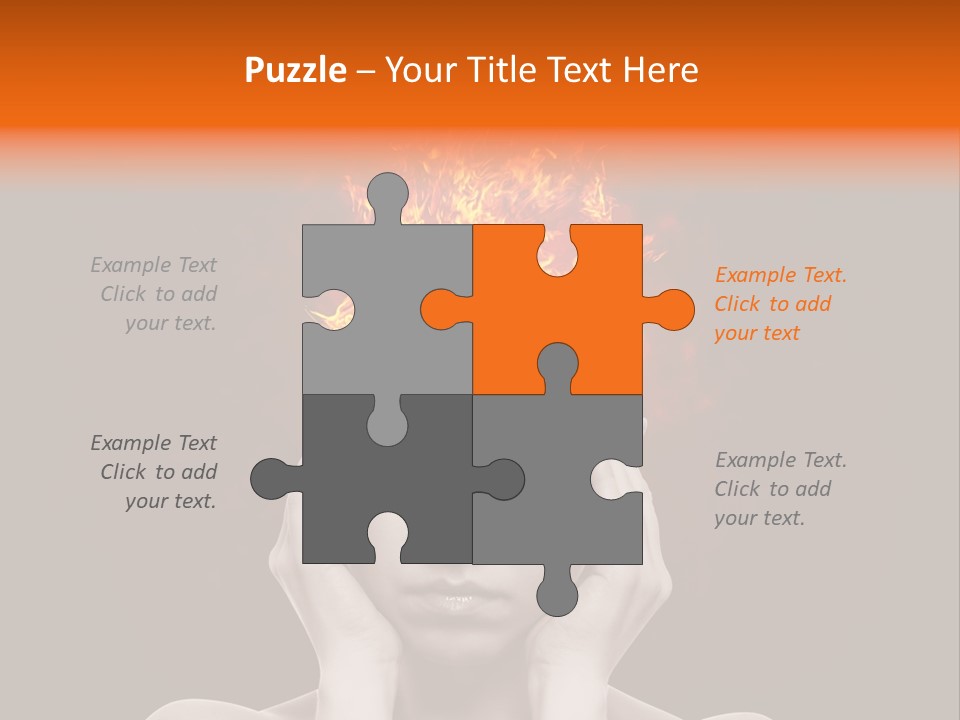 Body Red People PowerPoint Template