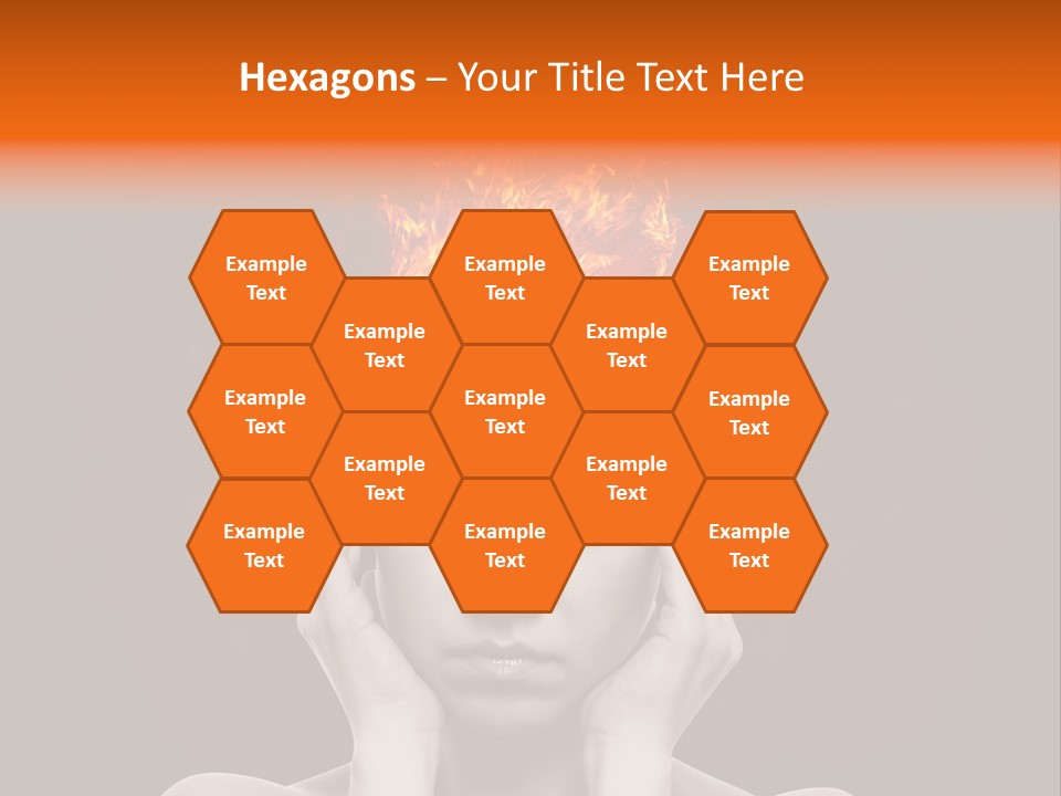 Body Red People PowerPoint Template