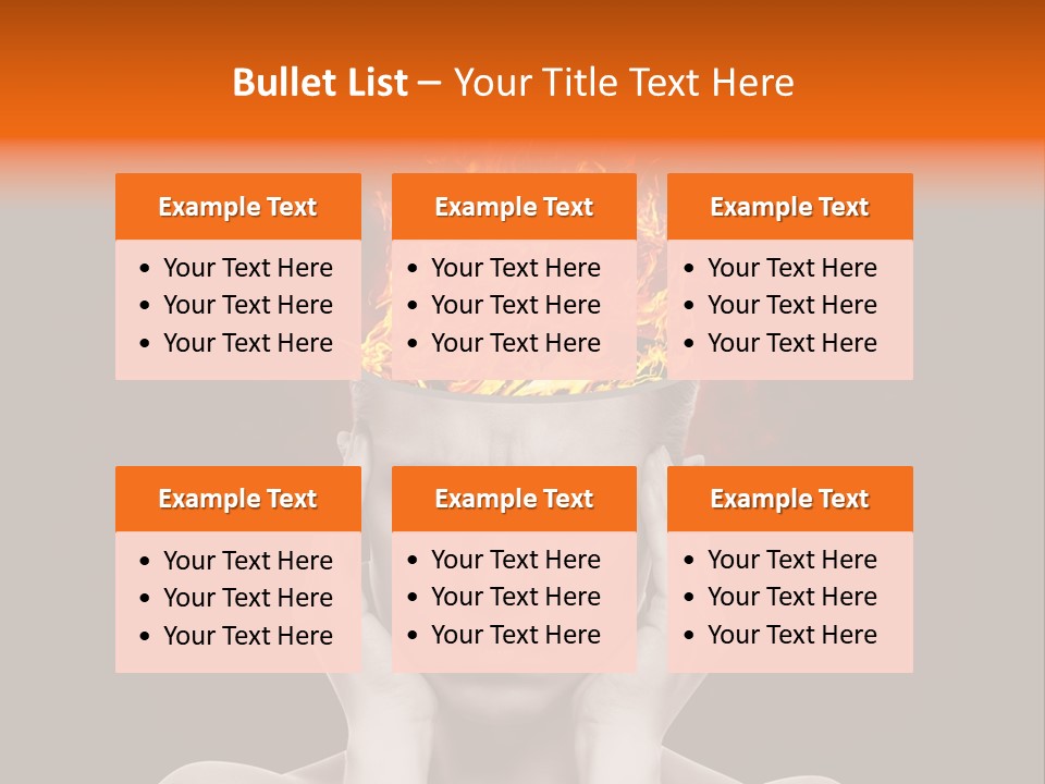 Body Red People PowerPoint Template