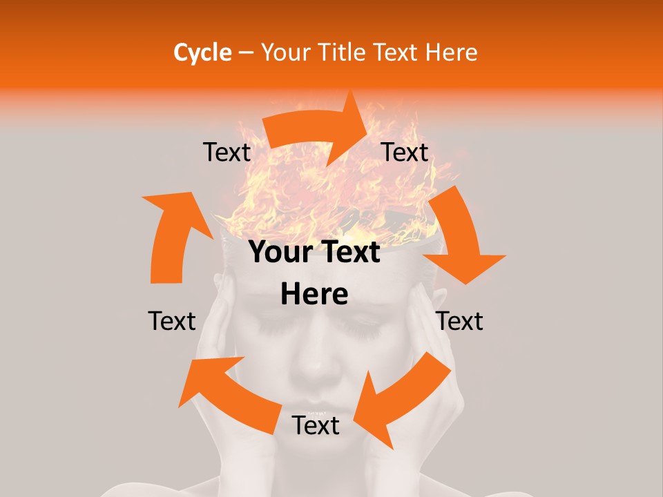 Body Red People PowerPoint Template