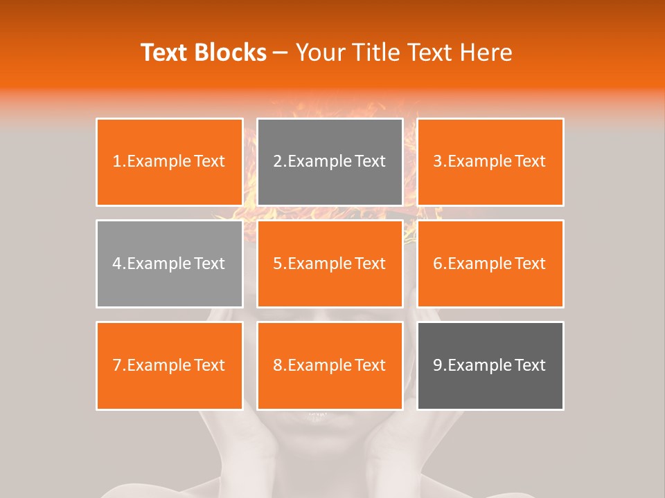 Body Red People PowerPoint Template