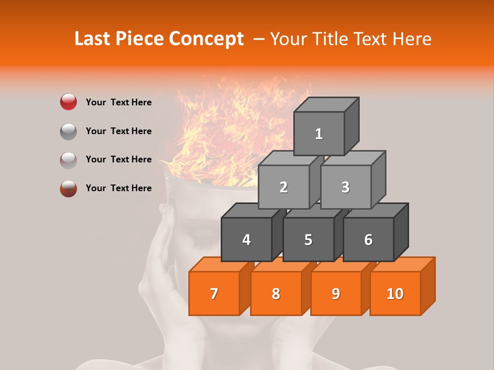 Body Red People PowerPoint Template