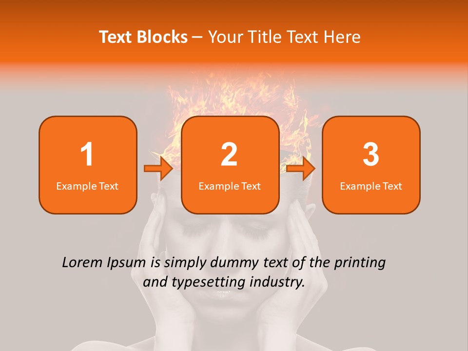 Body Red People PowerPoint Template