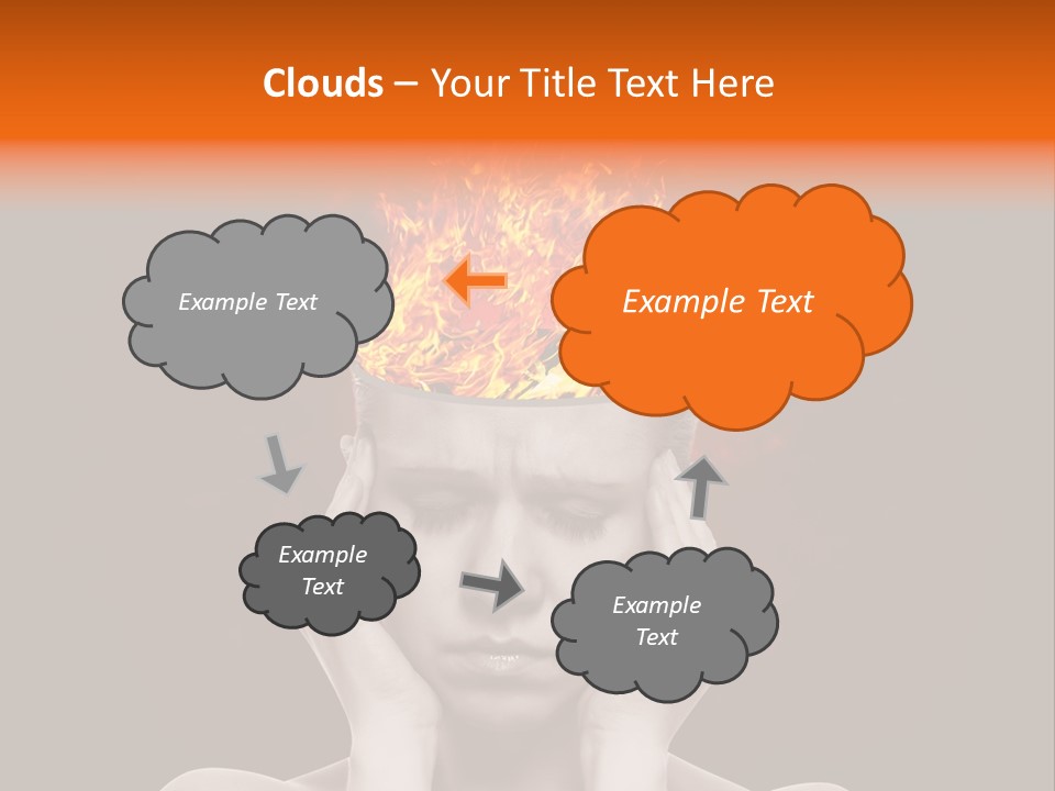 Body Red People PowerPoint Template