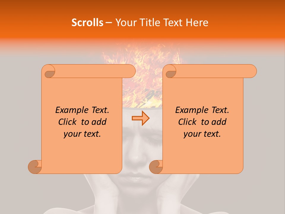 Body Red People PowerPoint Template