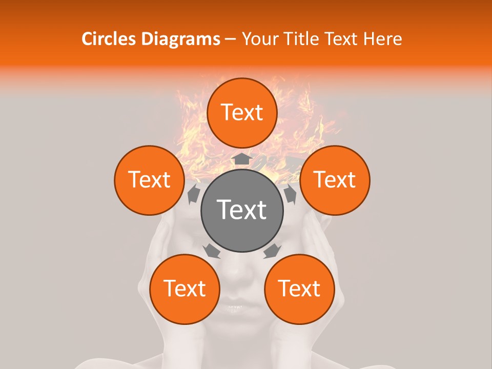 Body Red People PowerPoint Template