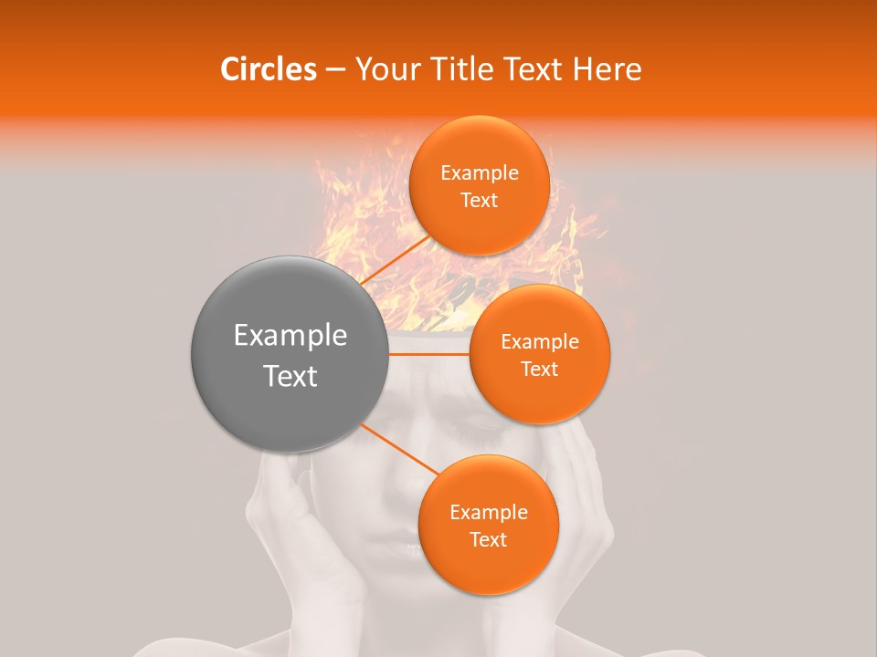 Body Red People PowerPoint Template