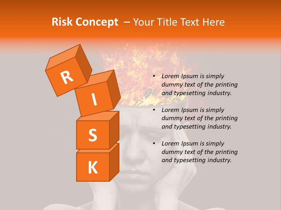 Body Red People PowerPoint Template