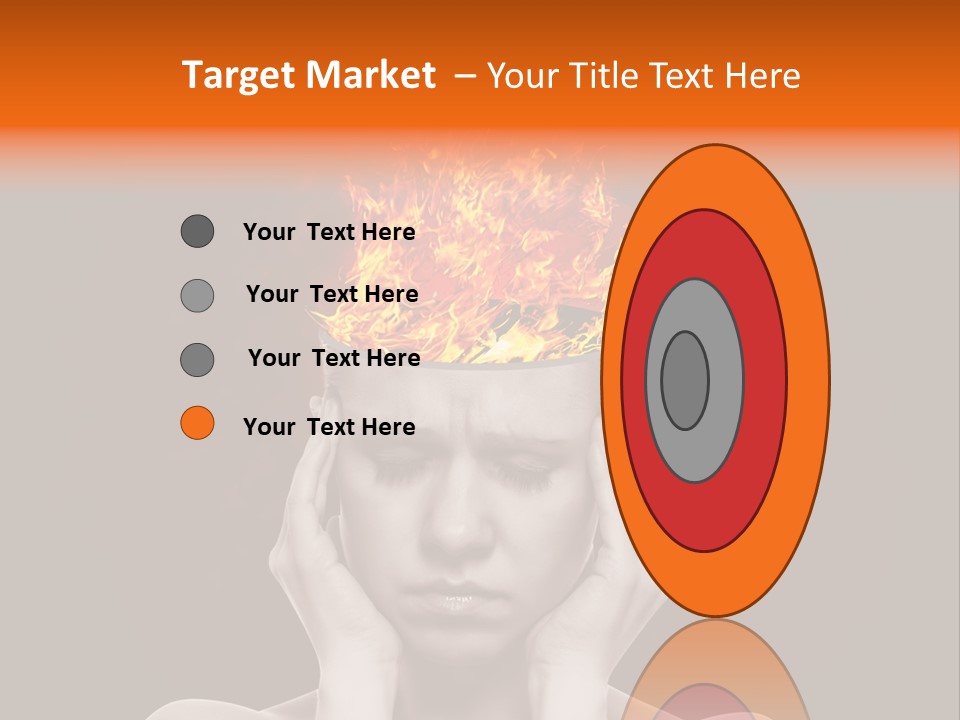 Body Red People PowerPoint Template