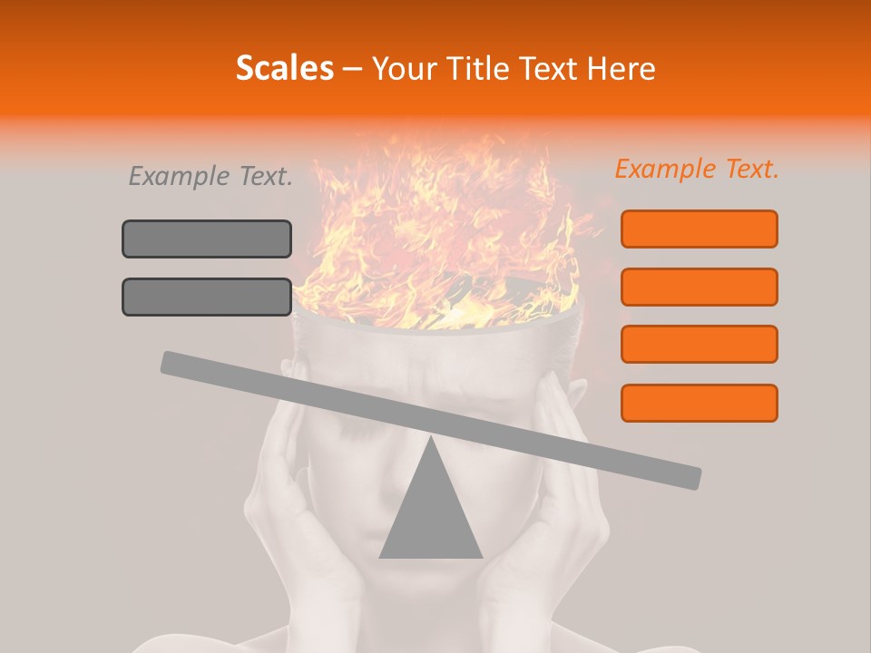 Body Red People PowerPoint Template