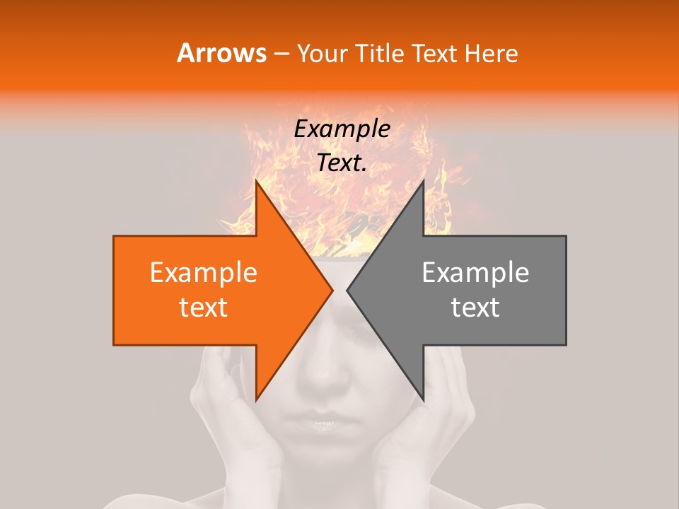 Body Red People PowerPoint Template