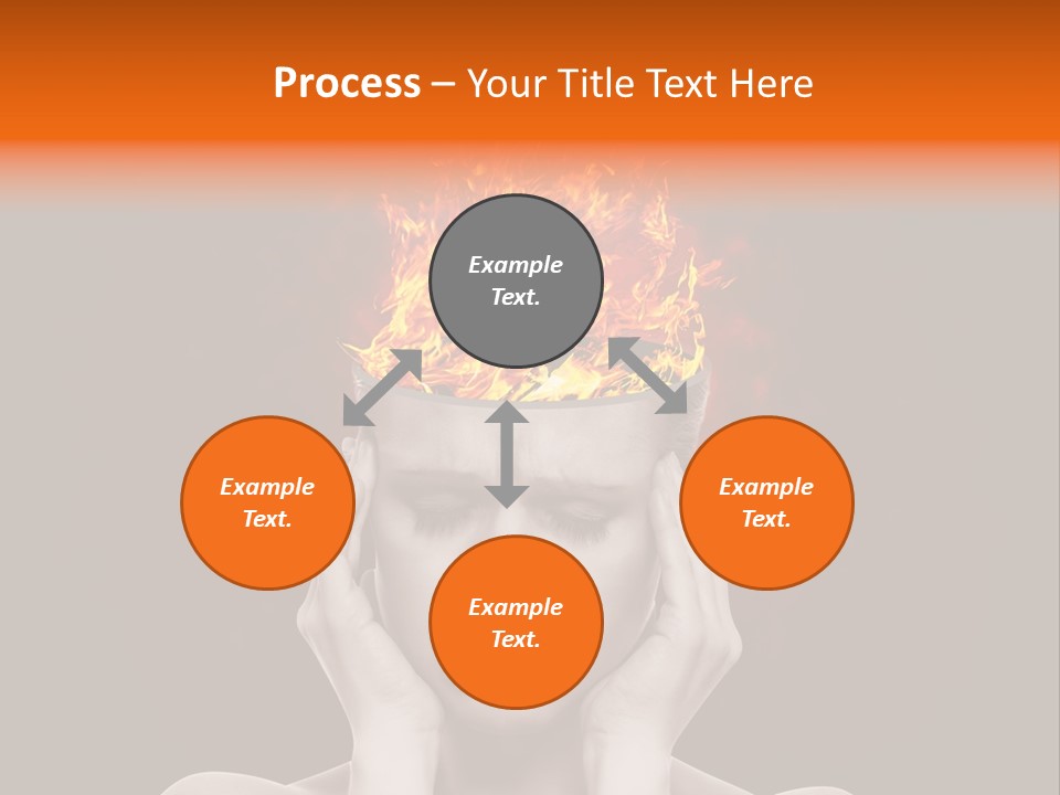 Body Red People PowerPoint Template