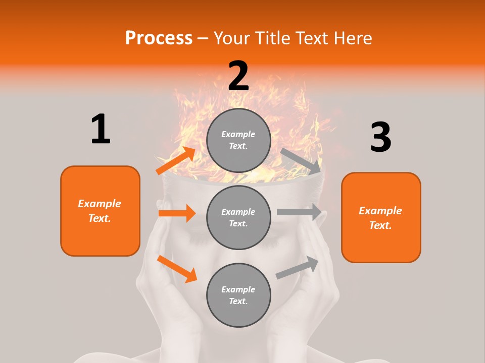 Body Red People PowerPoint Template