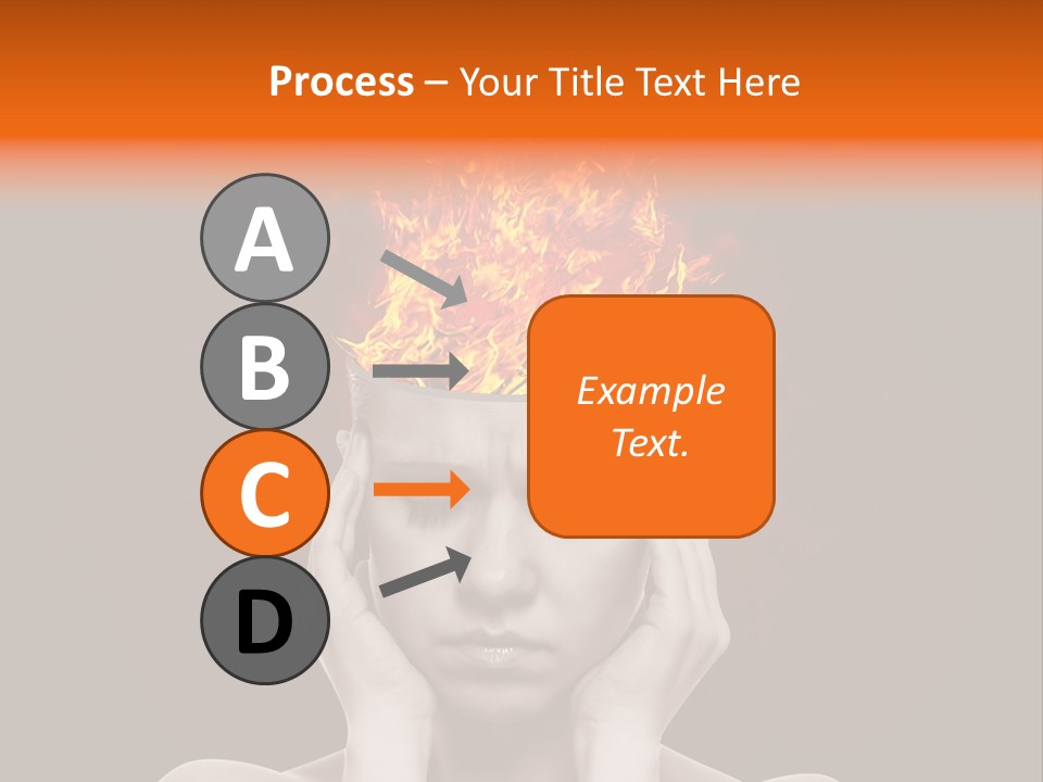 Body Red People PowerPoint Template