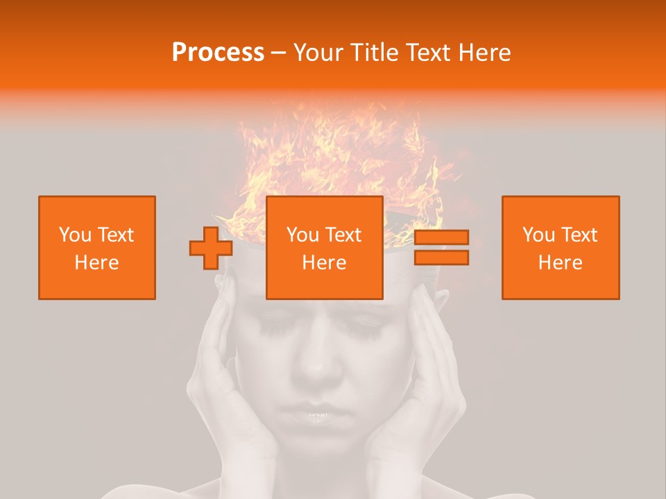 Body Red People PowerPoint Template