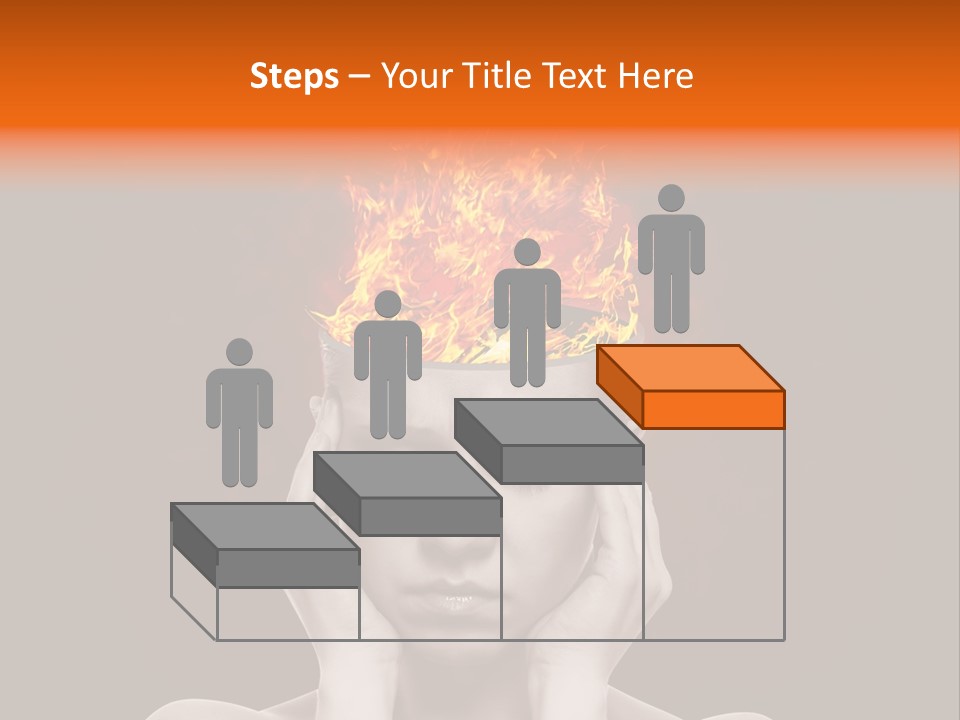 Body Red People PowerPoint Template