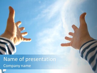 Person Trust Child PowerPoint Template